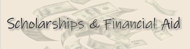 Image of word scholarships & financial aid Image of word scholarships & financial aid